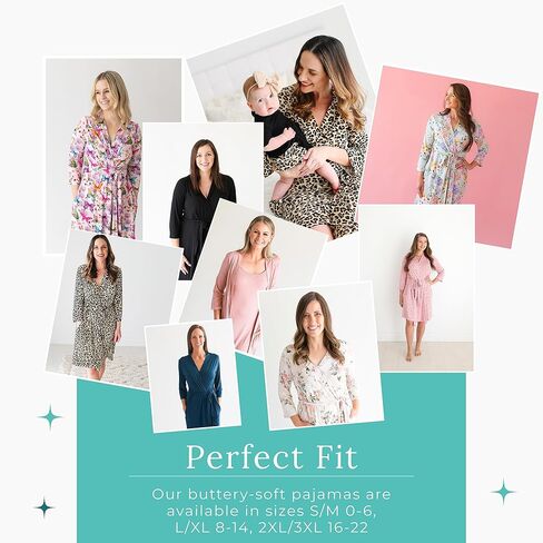 Posh Peanut Maternity Robe for Hospital Delivery - Soft Viscose from Bamboo Postpartum Robe for Women Nursing & Lounging in Kuwait