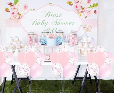8 Sets Balloon Stand Holder Kit with 56 Sticks 56 Cups and 8 Base - Table Desktop Centerpiece Decorations for Wedding Birthday Baby Shower Party in Kuwait