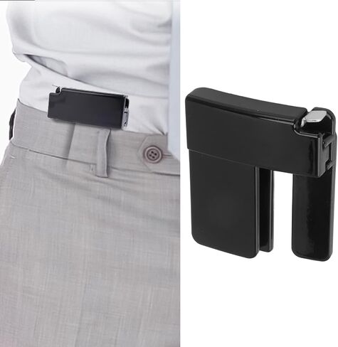 Acouto Belt Clip Pants Waist Shrink Cliplele Multi Function Belt Cliple For Daily Life Abs Multi Function Belt Clip Pants Waist Shrink Clip Buckle (Silver), Acoutorg2net3vap-12 in Kuwait