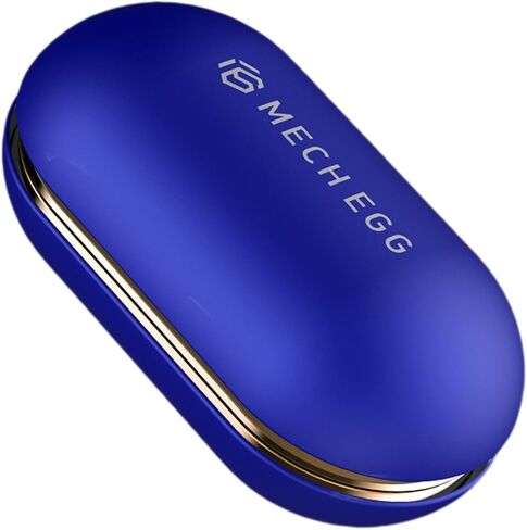 Mech Egg Tidget ، تملق Metal Tidget Push Egg Edc Toys Toys Adults Sensory Toys Home Office Desk Desk Desk ، مثالية لـ ADHD/Add/Autism (Blue) in Kuwait