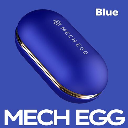 Mech Egg Tidget ، تملق Metal Tidget Push Egg Edc Toys Toys Adults Sensory Toys Home Office Desk Desk Desk ، مثالية لـ ADHD/Add/Autism (Blue) in Kuwait
