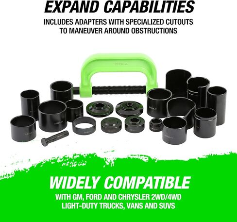 OEMTOOLS 25105 Extra Large Ball Joint Press, Heavy Duty Ball Joint Removal Tool, Extended C Frame For Use With Toyota, Chevrolet, Dodge, Ford in Kuwait