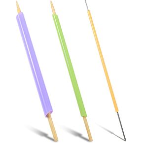 Ouligay 3 Pcs Quick Turn Fabric Set,3 Sizes Tube Turners for Sewing DIY Tool,Sewing Tools for Crafts Sewing Knitting,Multifunctional Fast Turning Tool for Sewing Knitting DIY Crafts