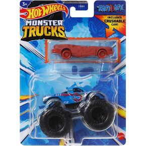 العجلات الساخنة Monster Trucks 2024 W/Bonus HW مركبة