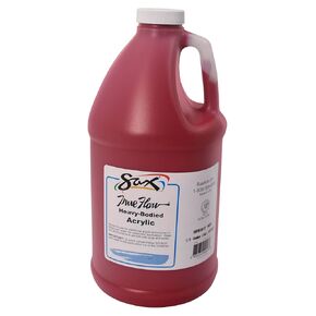 Sax True Flow Heavy Body Acrylic Paint, 1/2 Gallon, Bright Red
