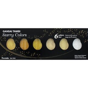 Kuretake Gansai Tambi Starry Colors 6 Colors Set