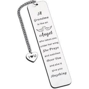Grandma Valentines Gifts Grandma Gifts from Granddaughter Grandma Valentines Birthday Gifts for Women 50th Birthday Gifts for Grandma Grandma Bookmark Gifts for Grandma Nana Grandmother Valentines