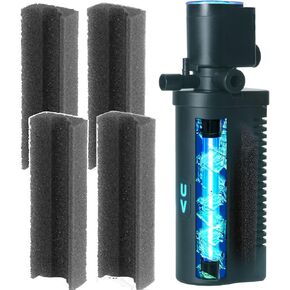 TARARIUM H4F-600 CTUV-H4F W290F Aquarium Filter Replacement Filters Sponge 4 Pack