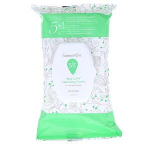 Summers Eve Cleansing Cloths 32 Count Aloe Love,32 Count (Pack of 3)