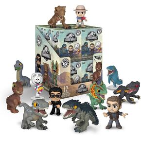 فونكو بوب! Mystery Minis: Jurassic Park & ​​Jurassic World 12 قطعة PDQ