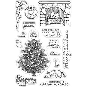 ARTS ARTS CM385 Clear Stamps ، من مشهد قبو الوطن
