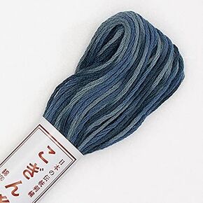 Olympus Kogin Sashiko Thread - VarieGated - التطريز الياباني واللحف (# 31 أزرق)