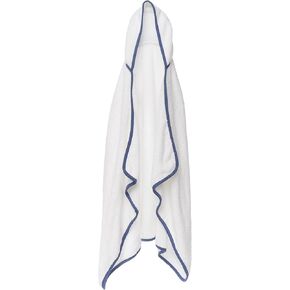 Lalo The Hooded Towel - 100% Organic Cotton, Soft on Sensitive Skin, Cozy & Absorbent, Machine Washable Baby Hooded Bath Towel - Coconut