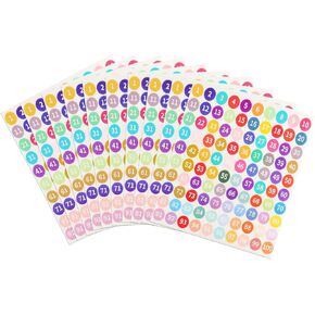ملصقات الأرقام 1-100،1000pcs/10 ملصقات أرقام الأوراق ، رقم فينيل متتالي 1-100،1 بوصة ملصقات أرقام نقاط ، ملصق ملصق ملصق للملصقات للمكاتب الداخلية في الهواء الطلق في الهواء الطلق