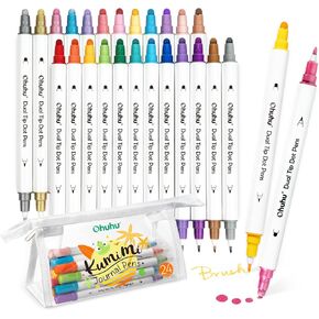 Ohuhu Journal Pens 24 Colors & Alcohers