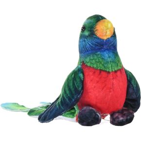 Wild Republic Rainforest Quetzal ، حيوان محشو ، 4.5 بوصات ، لعبة أفخم ، تعبئة زجاجات المياه المعاد تدويرها ، ودية للبيئة