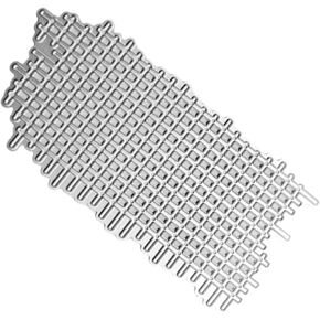 Grid Background Die Cut for Card Making, Grid Metal Cutting Dies Congratulations Die Cuts Happy Birthday Embossing Stencils Template for DIY Scrap-Booking Decor Wedding Birthday Blessing Card