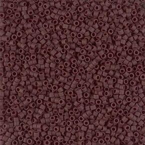Miyuki Delica 11/0 - Espresso Opaque Matte DB1910-5.2gms Vial of Japanese Glass Beads