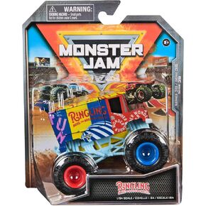 Monster Jam 2024 المسؤول 1:64 Diecast Truck Series 39 الأبعاد البديلة Ringling Brothers