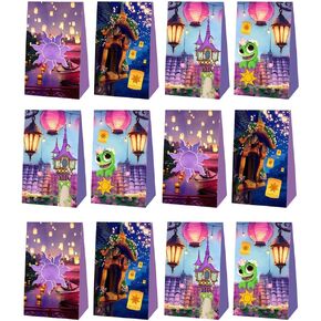 Boykim 12pcs شعر طويل شعرت الأميرة عيد ميلاد حقائب هدايا حقائب جيدة
