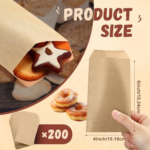 Eersida 500 PCS Kraft Paper Acags Mini Paper Small Flat Formware Party Party Form in Saudi Arabia
