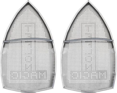 HARFINGTON 2pcs Iron Cover Non Stick Iron Shoe Aluminum Electric Iron Assistant Tool Iron Sole Plate Accessory Ironing Protector Fits Smaller Than 215mm(Length) x 122mm(Width) in Saudi Arabia