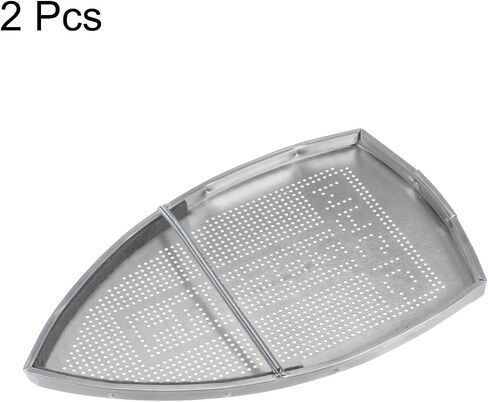 HARFINGTON 2pcs Iron Cover Non Stick Iron Shoe Aluminum Electric Iron Assistant Tool Iron Sole Plate Accessory Ironing Protector Fits Smaller Than 215mm(Length) x 122mm(Width) in Saudi Arabia