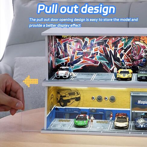 1/64 car Model Display case (KW384-G) in Kuwait