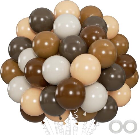 100pcs White and Gold Balloons - 12inch Sand White Metallic Champagne Gold Nude Pearl White & Clear Balloon for Baby showers, Wedding, Bachelorette, Graduation (with 66ft Ribbons) in Saudi Arabia