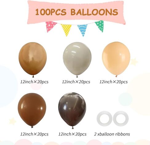 100pcs White and Gold Balloons - 12inch Sand White Metallic Champagne Gold Nude Pearl White & Clear Balloon for Baby showers, Wedding, Bachelorette, Graduation (with 66ft Ribbons) in Saudi Arabia