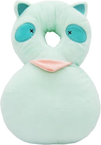 Baby Walker Head Protector Backpack - Adjustable & Soft & Comfortable, Cute Cartoon Design, Pink Butterfly in Kuwait