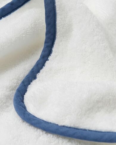 منشفة لالو بغطاء للرأس - 100% قطن عضوي، ناعمة على البشرة الحساسة، مريحة وذات قدرة على الامتصاص، منشفة حمام أطفال بغطاء للرأس قابلة للغسل في الغسالة - جوز الهند in Kuwait