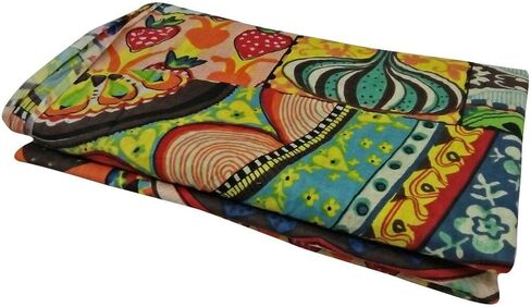 Hand Block Printed Indian Natural Cotton Jaipuri Print Sanganeri Kurti Print Fabric by 5 Yard in Saudi Arabia