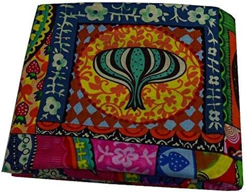 Hand Block Printed Indian Natural Cotton Jaipuri Print Sanganeri Kurti Print Fabric by 5 Yard in Saudi Arabia