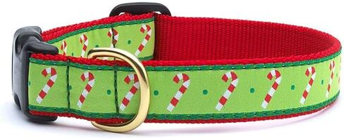 Up Country Canc-l Candy Cane Twlar L Wide (1 inch) COD COLLAR 300 G in Saudi Arabia