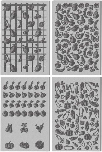 CHGCRAFT 4 Sheets 4 Styles Pebbles Clay Textured Mat Cracks Embossed Foam Patterns Polymer Clay Texture Sheets DIY Tools for Earring Jewelry Making, 4x2.6inch in Saudi Arabia