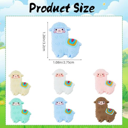 WEWAYSMILE 10 قطع من خرز السيليكون الحيواني، خرز سيليكون لطيف، خرز سيليكون DIY، خرز كبير يستخدم في صناعة الحرف اليدوية المختلفة، والقلم المطرز، وأشرطة الهاتف المطرزة، ومعلقات الحقائب وما إلى ذلك (مخلب الكلب) in Kuwait