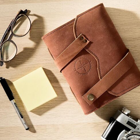 Travelers Notebook, Travel Notebook, Journal, Gift, Diary, A5, Compass Design in Saudi Arabia