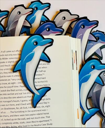 Alligator Bookmarks Clip it over the Page for Kids - Fun Wacky Cool Animal Bulk Bookmarks, Reading Rewards, Library Reading Incentives, Classroom Prizes, Party Favors, Bookmarkers for Children-40 Pack in Kuwait