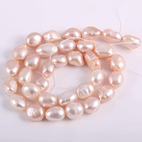 Natural Pearl Freshwater Cultured Pearl Beads for Jewelry Making Punch Loose Beads Handmake DIY for Jewelry Making DIY Women Necklace Bracelet 4-5 mm Color Purple 14 inches in Kuwait