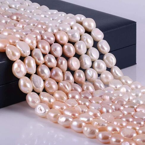 Natural Pearl Freshwater Cultured Pearl Beads for Jewelry Making Punch Loose Beads Handmake DIY for Jewelry Making DIY Women Necklace Bracelet 4-5 mm Color Purple 14 inches in Kuwait