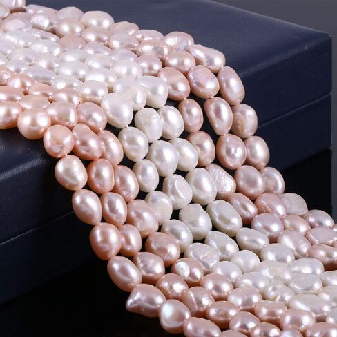 Natural Pearl Freshwater Cultured Pearl Beads for Jewelry Making Punch Loose Beads Handmake DIY for Jewelry Making DIY Women Necklace Bracelet 4-5 mm Color Purple 14 inches in Kuwait