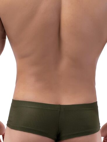 iKingsky Men's Sexy Cheeky Boxer Briefs Bright Color Thong Underwear Sexy Pouch T-back Under Panties for Men in Saudi Arabia