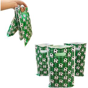 حقائب هدايا Lyk 30PCS لكرة القدم - حقائب الهدايا تحت عنوان كرة القدم لأولاد عيد الميلاد و Football Party Favors