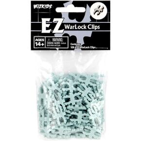Wizkids Warlock Tiles: EZ Clips (100 ct.)