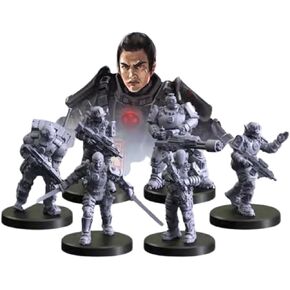 Monster Fight Club Cyberpunk Red Combat Zone Miniatures: Arasaka Starter