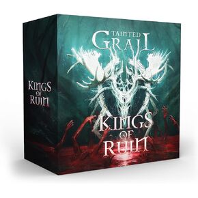 الكأس الملوثة: ملوك لعبة Ruin Board Core Box - استكشاف الأراضي المظلمة وقصص كشف غامرة! تتراوح أعمارهم بين 14+ ، 1-4 لاعبين ، 2-3 ساعات من اللعب ، صنعها العوالم اليقظة