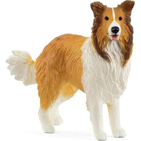 Schleich Farm World Collie Realistic Farm Animal Figurines, Farm Adventure Play for Boys and Girls, Gift for Kids Ages 3+