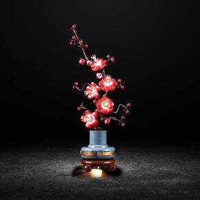 مصباح LED Vaodest لـ LEGO 10343 MINI Orchid Set ، التصميم والتكوين متوافق مع الطراز 10343 (مصباح LED فقط ، وليس طقم البناء)