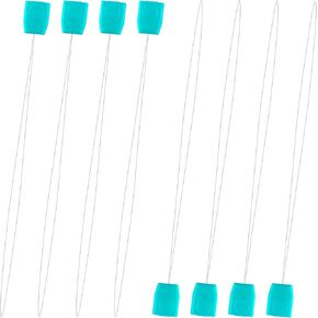 Smallcat 8pcs 7.87 "Threader Exerle Long Punch Punch ، أداة التطريز إبرة Threaders Thou.